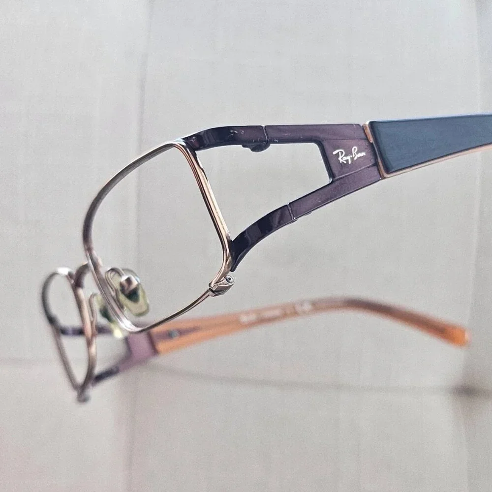 Ray-Ban Titanium Kids Eyeglasses Frame Gold Tone RB1021T Glasses Eyewear
